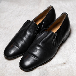 Genuine Leather Slip on Shoes 復古懶人商務皮鞋 樂福鞋 摩洛哥製