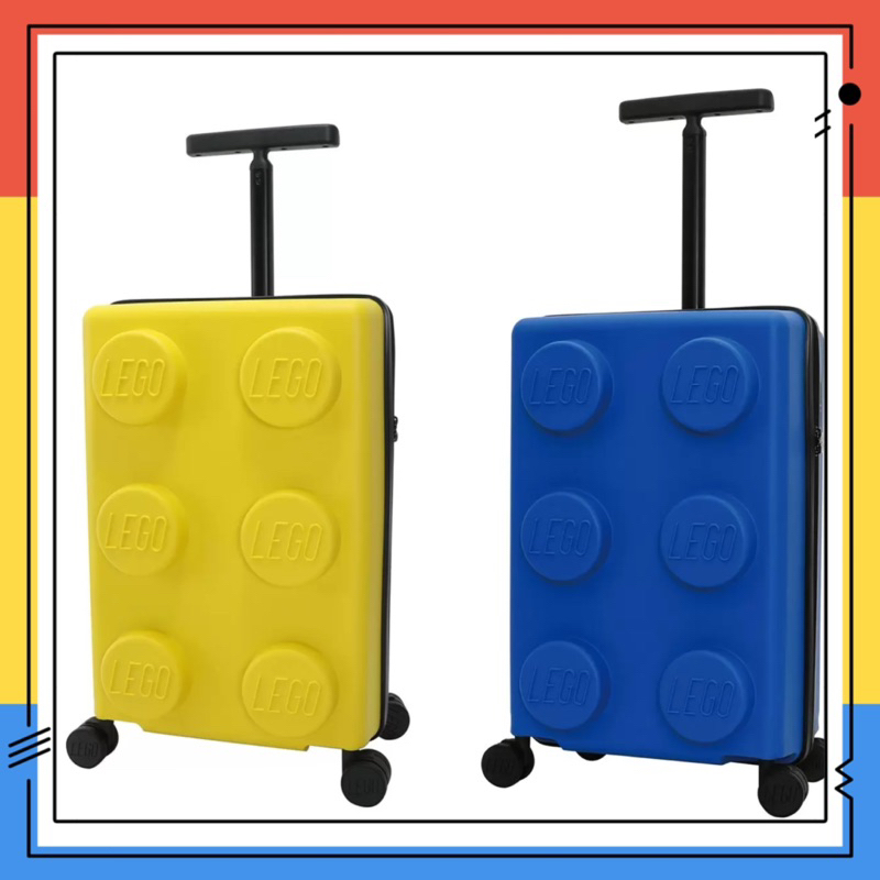 【現貨】好市多 黃色/藍色 LEGO 樂高20吋 行李箱 登機箱 #140502  luggage suitcase