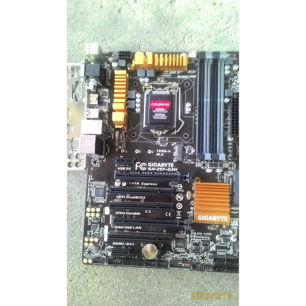 技嘉 GIGABYTE Z97 GA-Z97-D3H LGA1150 主機板 良品