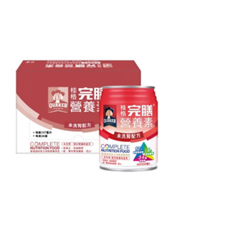 桂格完膳未洗腎適用完膳營養素237mlx24入x1箱(共24入)