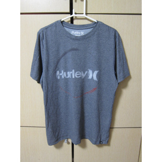 Hurley x Nike 圓領T恤 DRI-FIT (M~深麻灰~)