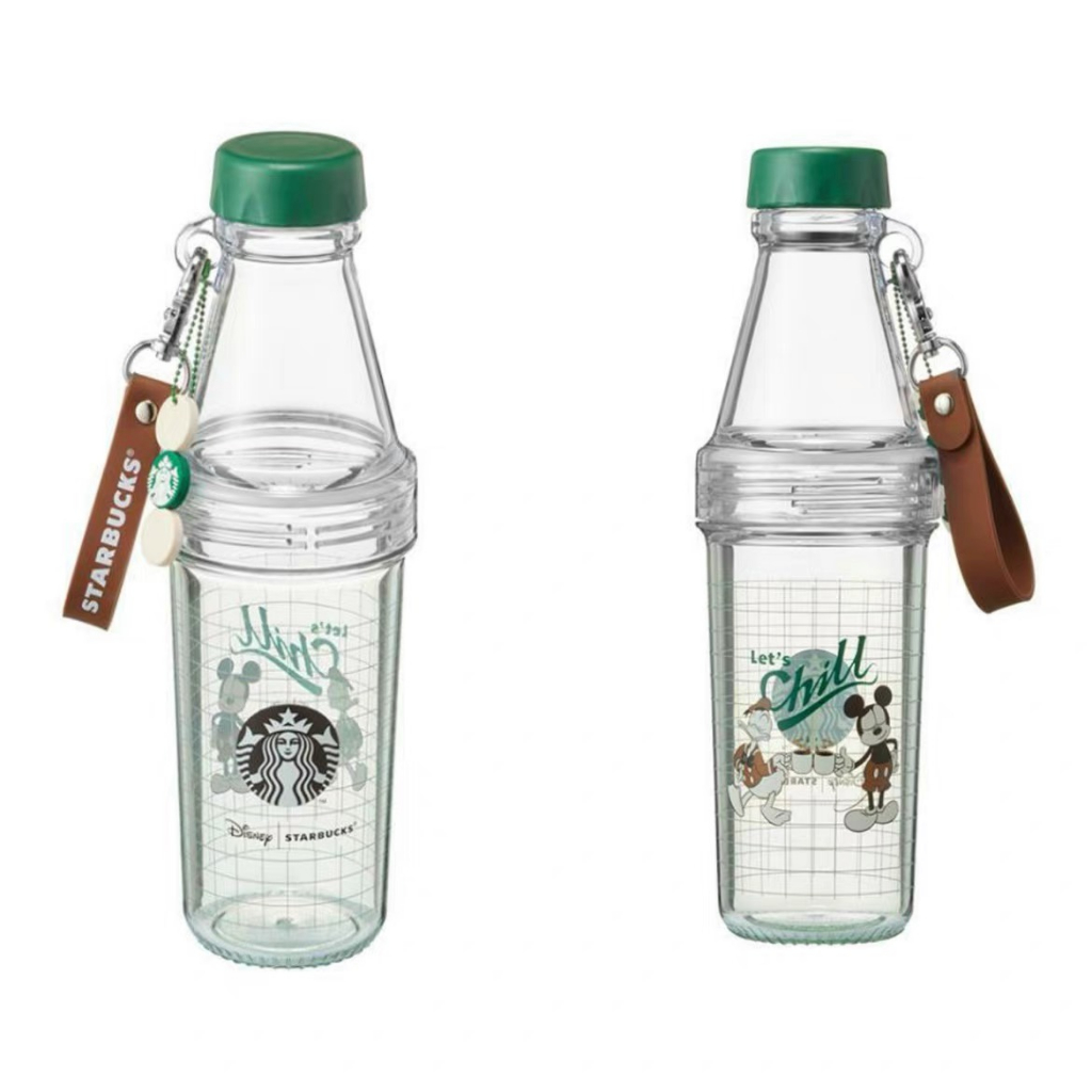 Starbucks官方正品！韓國星巴克杯子2023迪士尼591ml塑膠水瓶咖啡杯果汁珍奶茶奶昔茶水杯