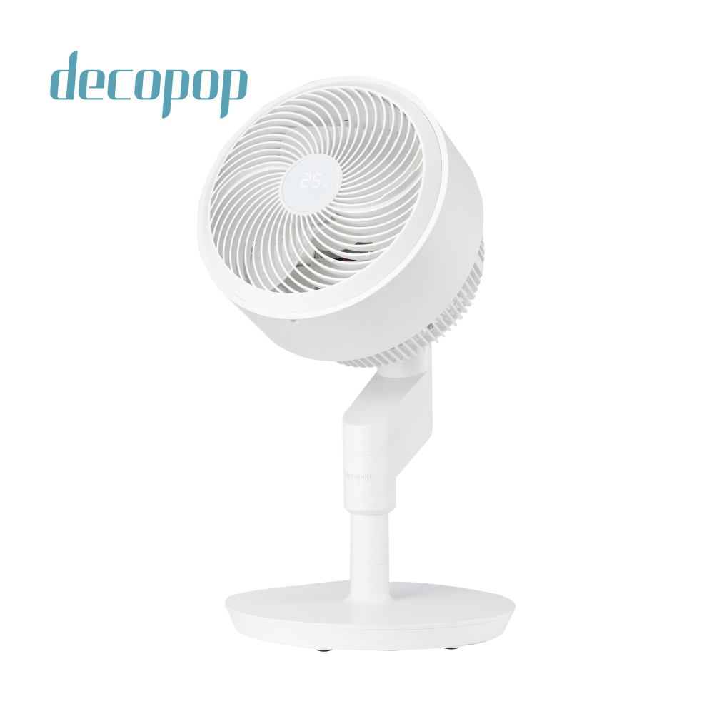 買就送捕蚊燈【decopop】淨離子極靜智能循環扇 (DP-802)