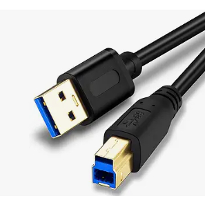 USB3.0 Type-A公對B公 1米長 高速傳輸線 3A 5Gbps 外接硬碟線 印表機線