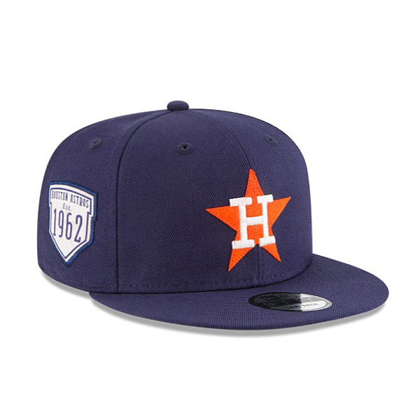 【NEW ERA】MLB 休士頓太空人 1962名人堂 復古 深藍色 棒球帽 9FIFTY【ANGEL NEW ERA】