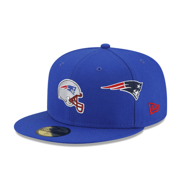 【 NEW ERA】聯名 Just Don NFL 英格蘭 愛國者 寶藍色 59FIFTY【ANGEL NEW ERA】