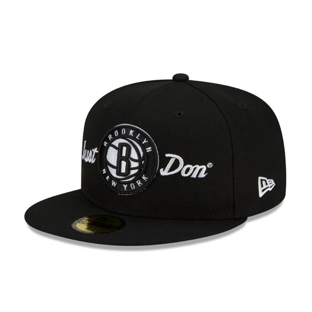 【 NEW ERA】NBA 聯名 Just Don 布魯克林 籃網 經典黑 59FIFTY【ANGEL NEW ERA】