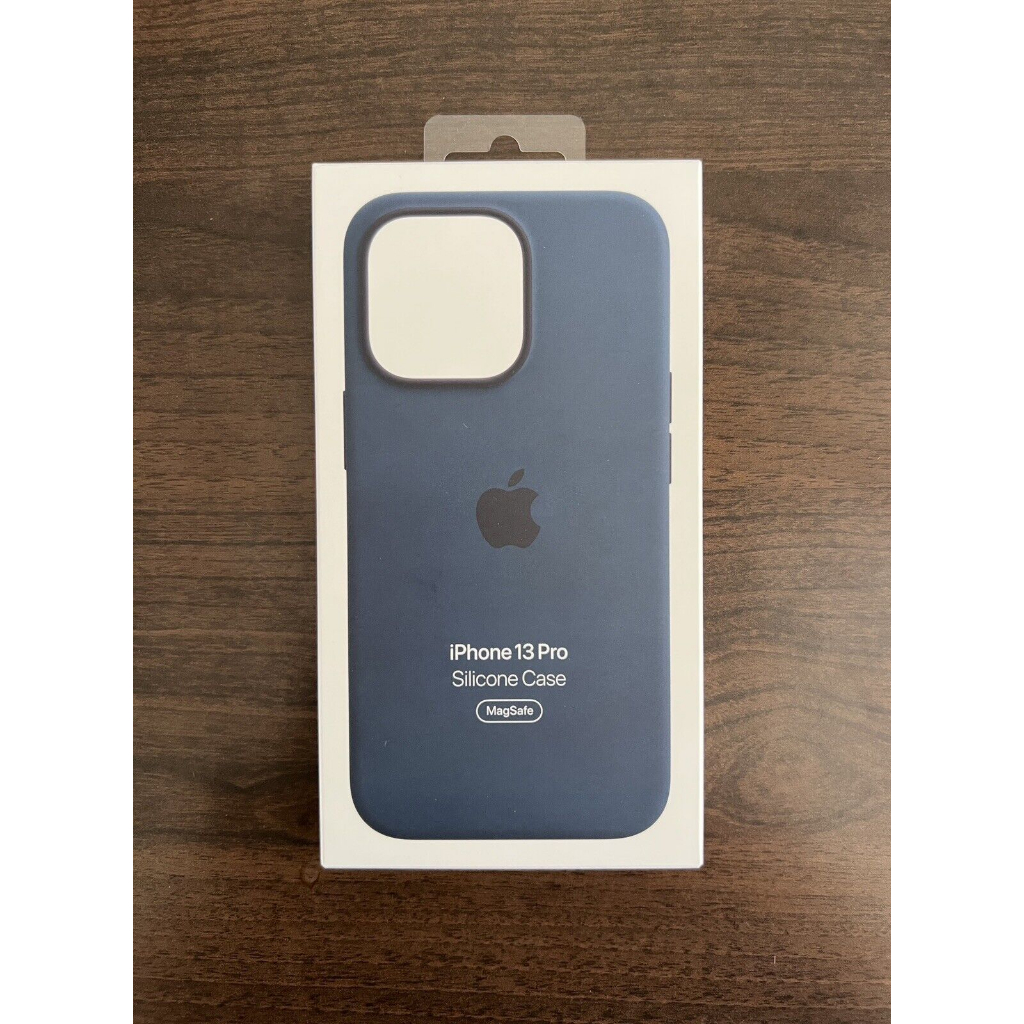美國總統最愛深邃藍色! iPhone 13 Pro 6.1吋用【蘋果園】全新Apple原廠正貨MagSafe 矽膠保護殼