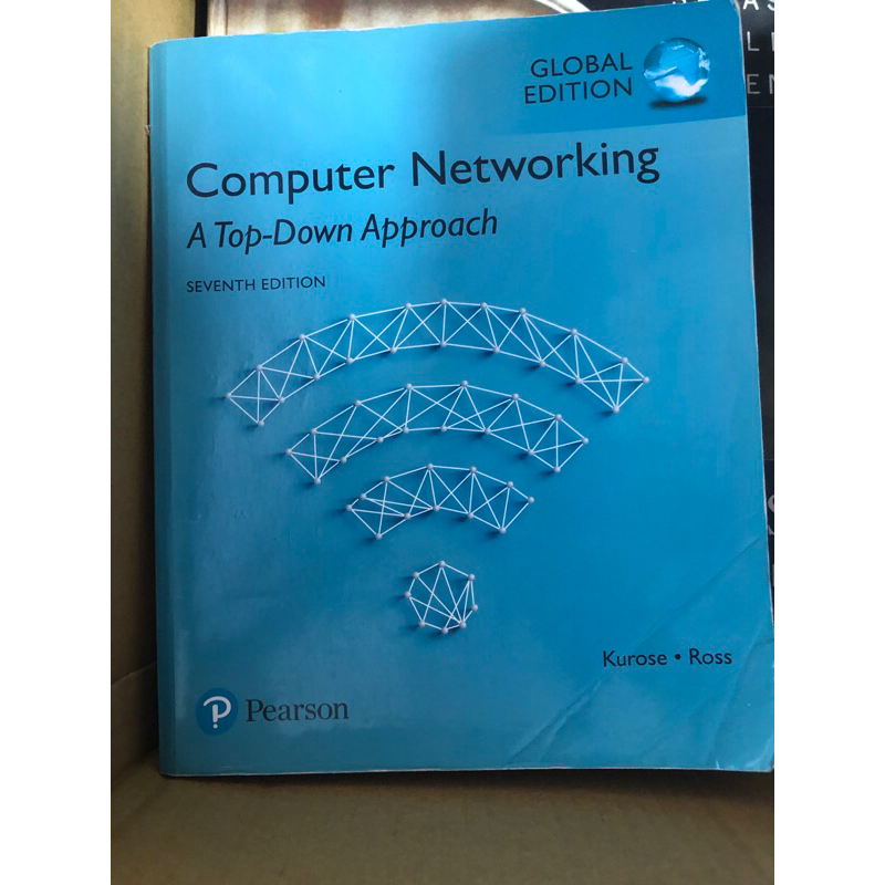 8成新 Computer Networking  A Top-Down Approach 7e 電腦網路