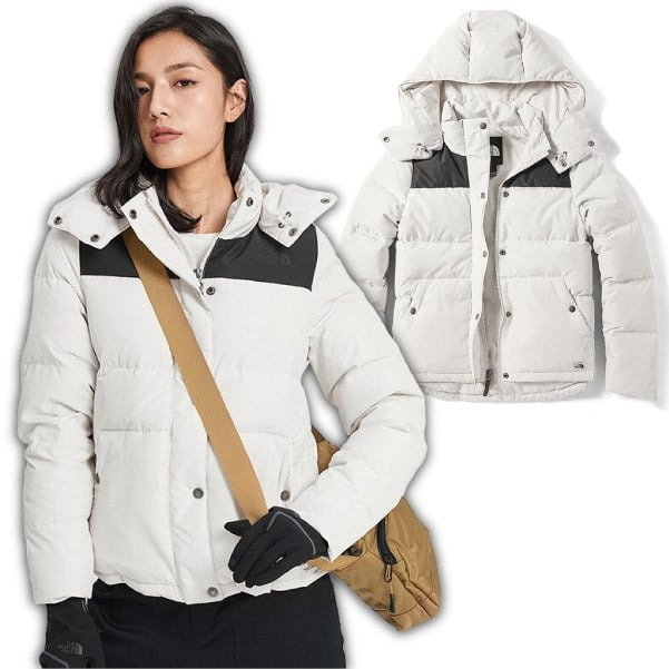 【北臉 The North Face】送》女 款耐寒超保暖防潑防風連帽羽絨外套 700FP鵝絨 賞雪衣_3VUF