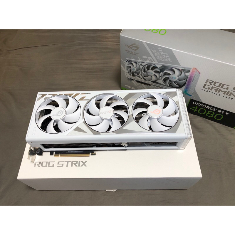 ROG STRIX RTX 4080 O16G WHITE