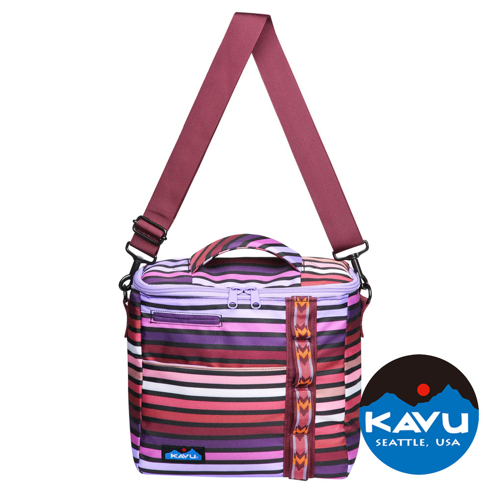 【KAVU】Snack Sack 時尚側背保冷袋 7L『九月橫路』戶外 露營 郊遊 保冷袋 側背包 K9055
