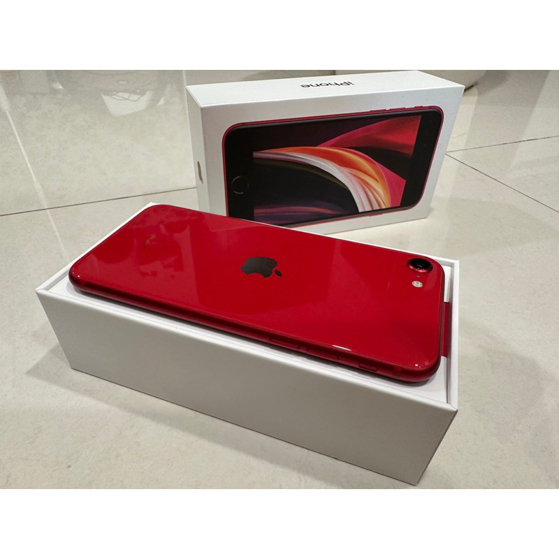 二手_蘋果 2020_Iphone SE 2代 128g 紅色