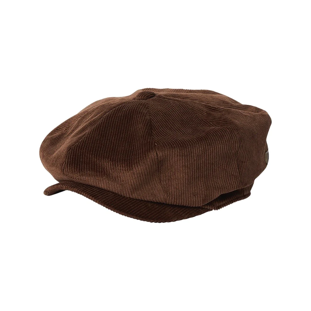 BRIXTON - 燈芯絨 報童帽 (棕色)【Culture】