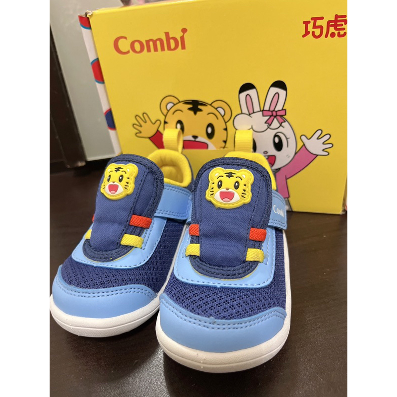 （全新） Combi 日本機能童鞋- NICEWALK巧虎聯名成長機能鞋13.5cm