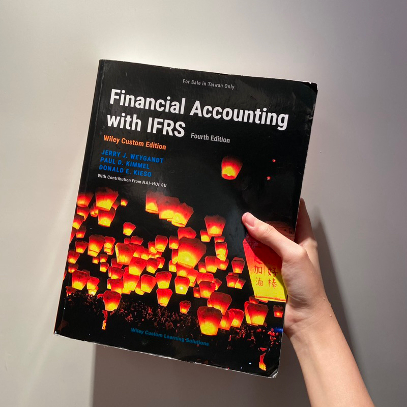 【現貨】Financial Accounting with IFRS Wiley Custom Edition 4/e