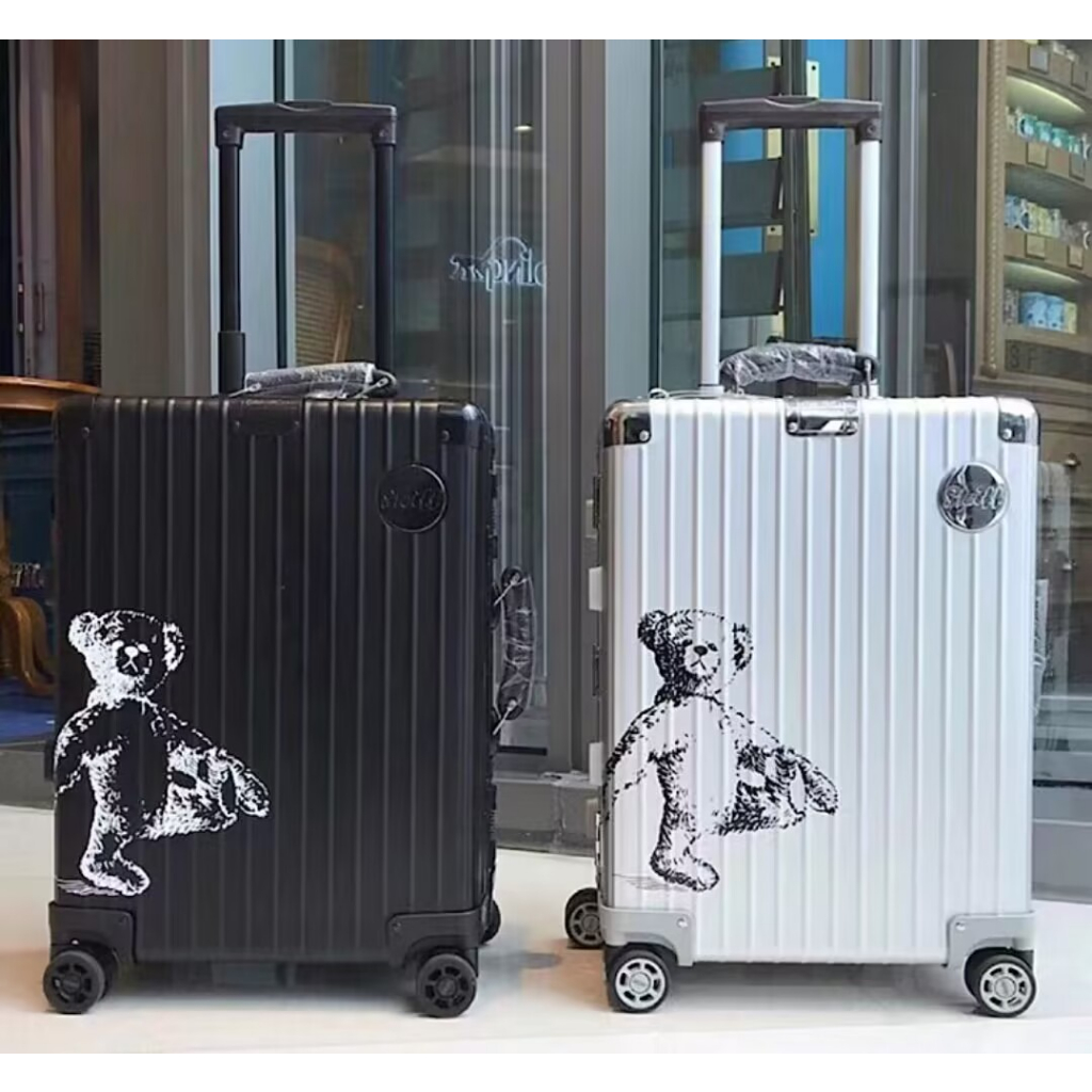 Rimowa x Steiff聯名款 20寸 泰迪熊 限量版 登機箱 鋁鎂合金材質 行李箱 小熊限定款登機箱