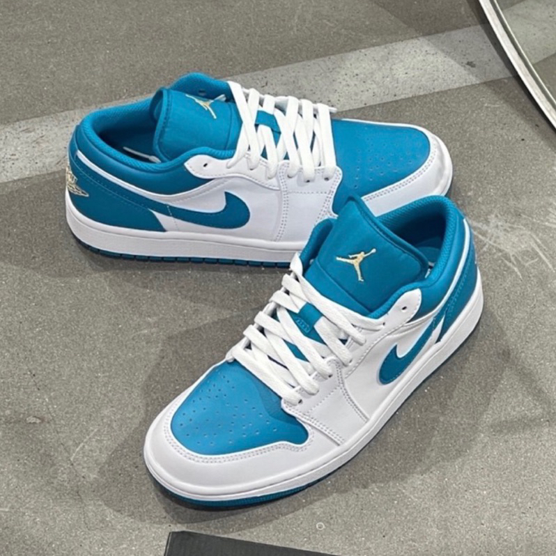 【EXIST】Nike Air Jordan 1 Low "Aquatone" 反轉北卡藍 553558-174