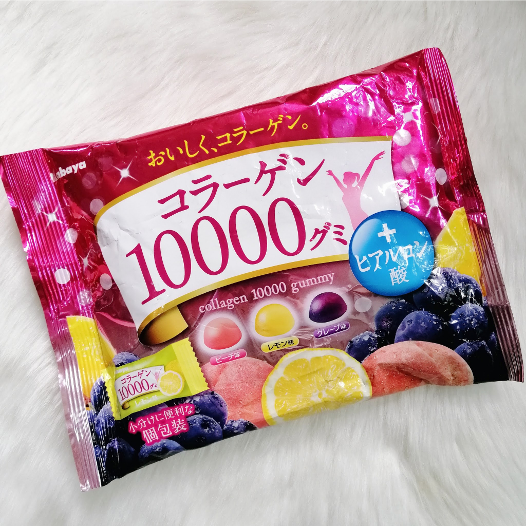 日本KABAYA 膠原蛋白10000軟糖 170g