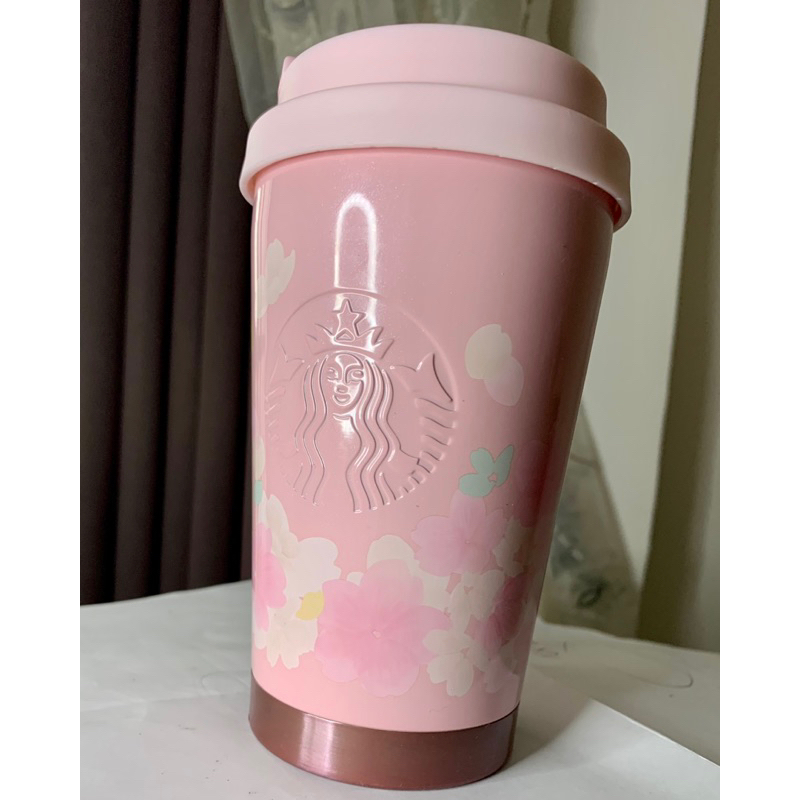 限量 STARBUCKS 星巴克 櫻花 粉紅 不鏽鋼 不銹鋼 隨手杯 隨身杯 保溫杯355ml