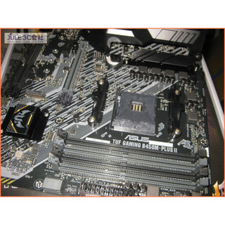 JULE 3C會社-華碩 TUF GAMING B450M-PLUS II B450/電競/庫存/AM4 主機板