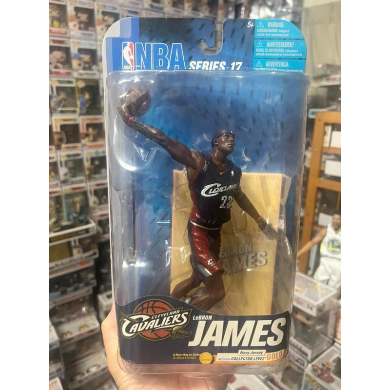 McFarlane麥法蘭Lebron James NBA Series 17 Black Jersey