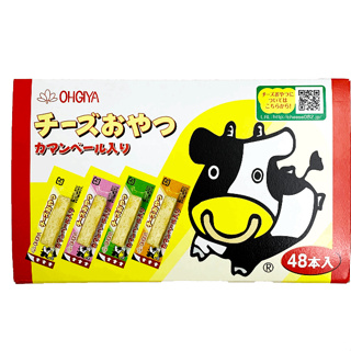 日本 OHGIYA 扇屋 小牛 起司條 115公克(48入) 日本進口 零食