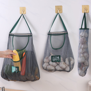 🔥🔥現貨🔥🔥廚房多功能可掛式果蔬收納掛袋
