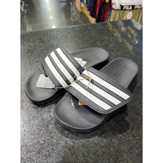 ADIDAS ADILETTE COMFORT ADJ 男女款 拖鞋 GZ8951 黑白 魔鬼氈 軟底