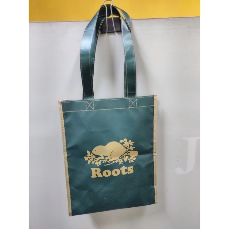 Roots 袋子 購物袋 50週年限量購物袋 現貨 roots 50週年 roots 袋子 環保袋 celine