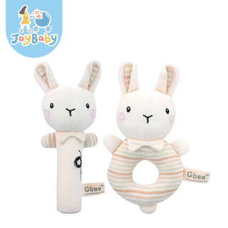 JOYBABY 安撫玩具 手搖鈴 Gbee有機棉1組2入寶寶玩具