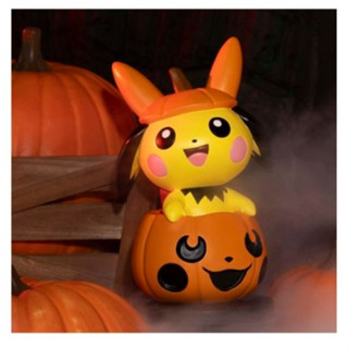 【小茉莉】現貨🔥美國代購Pokémon Center寶可夢中心限定-萬聖節 皮丘 南瓜 公仔 模型 GK 公仔 掛墜