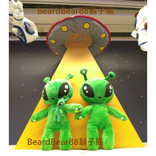 IKEA 地球 太空船 飛碟【3款】船蓋拉鍊設計可開合 {手指玩偶5件組} 太空系列填充玩具 絨毛玩偶抱枕【鬍子熊】代購