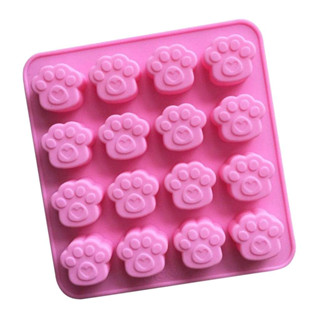 貓爪 造型迷你巧克力矽膠模(10連) 巧克力 糖果 果凍 冰塊 冰盤 手工皂 迷你巧克力 蛋糕 瑪德蓮 冰淇淋 烘焙用具