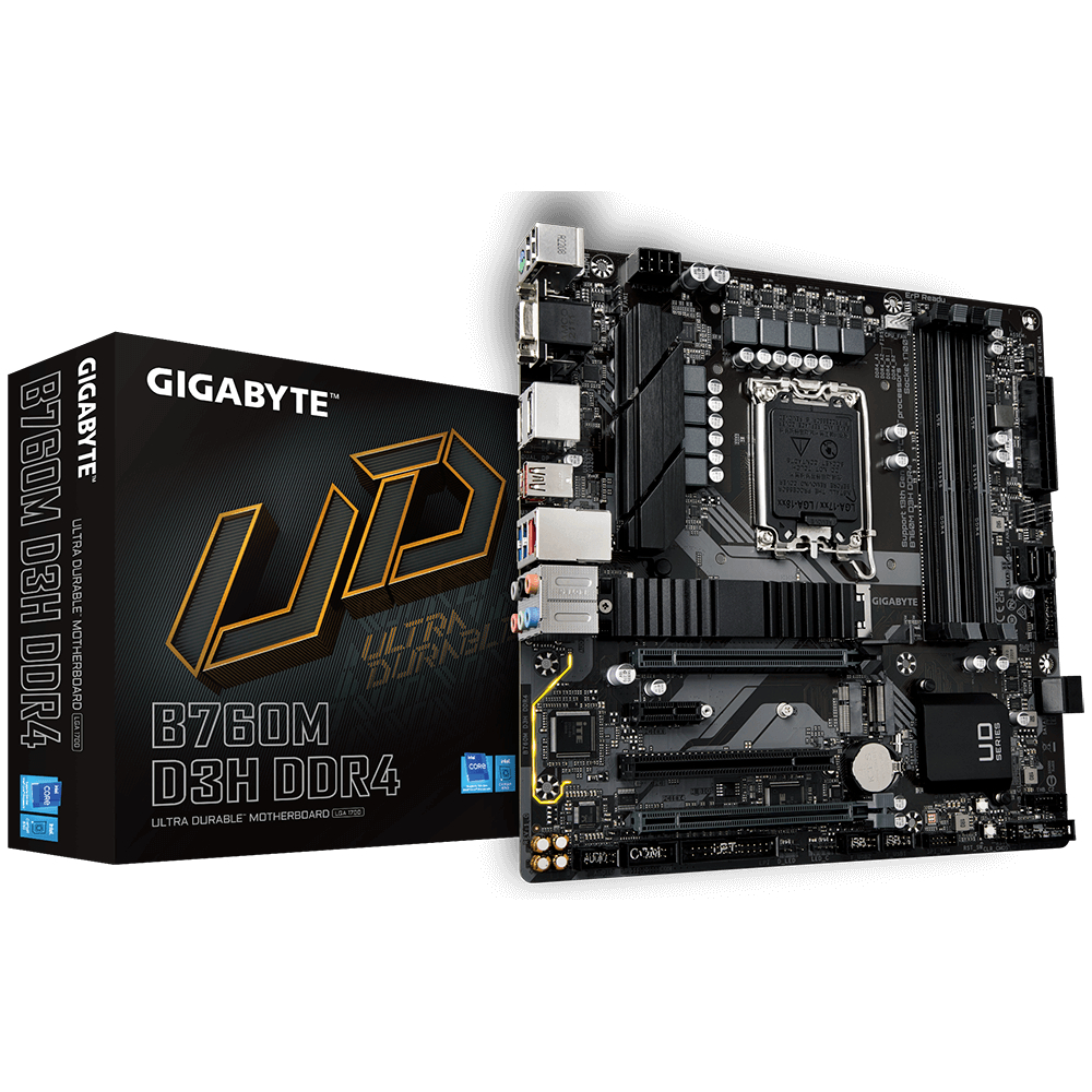 【酷3C】GIGABYTE 技嘉 B760M D3H DDR4 M-ATX 1700腳位 主機板