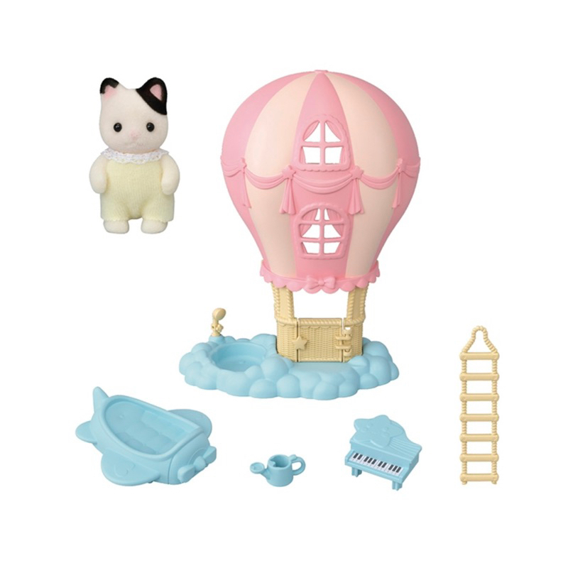 蘿絲車庫：代購Sylvanian Families 森林家族 遊樂園熱氣球屋公仔組