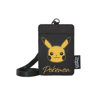 【OUTDOOR】寶可夢Pokemon-金典皮卡丘票卡證件/ODGO22S10BK/黑色/$349