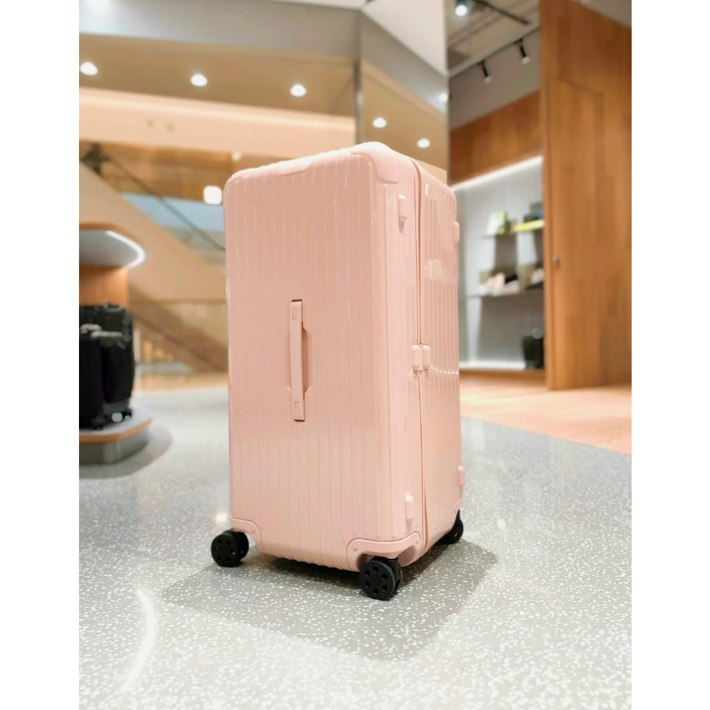 99成新（現貨）RIMOWA Essential Trunk 33吋 花瓣粉色 行李箱 旅行箱 83280721