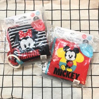 全新現貨🌷美國kids preferred嬰兒寶寶Disney迪士尼米奇米妮布書 觸覺書玩具書 響紙書