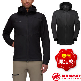 【MAMMUT 長毛象】男 亞洲限定 七代經典軟殼連帽外套 Ultimate VII 夾克 大衣 01780