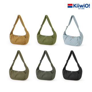 Kiiwi O! 輕柔羽絨棉無感減壓兩用半月包 (多色選)