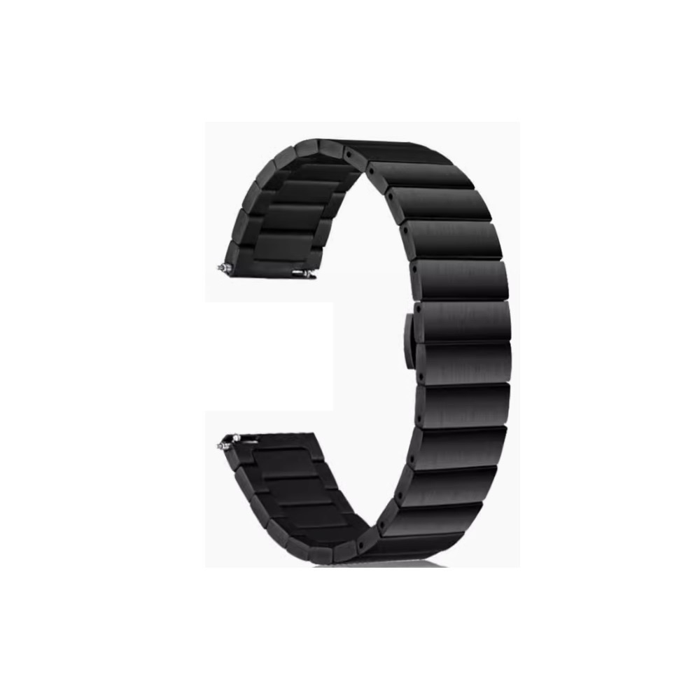 【一珠竹節鋼錶帶】華為 Watch3 pro new 通用 共用 錶帶寬度 22mm 智慧手錶 運動時尚透氣防水