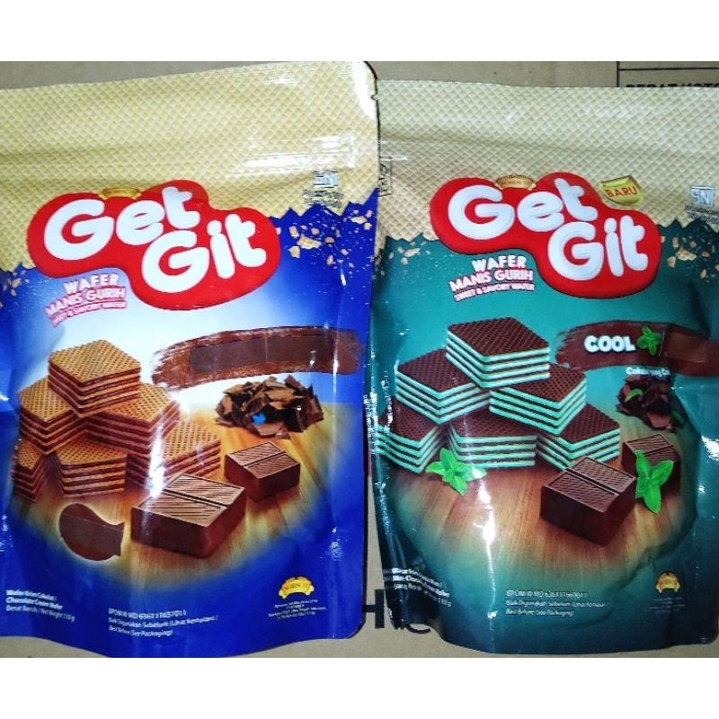 Get Git 索畢可香濃巧克力味威化/薄荷巧克力味110g 印尼威化餅東南亞零嘴點心 餅乾零食台娃娃機