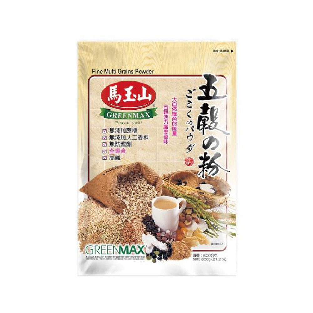 馬玉山五穀之粉600g  五穀粉 沖泡穀粉(無添加蔗糖)