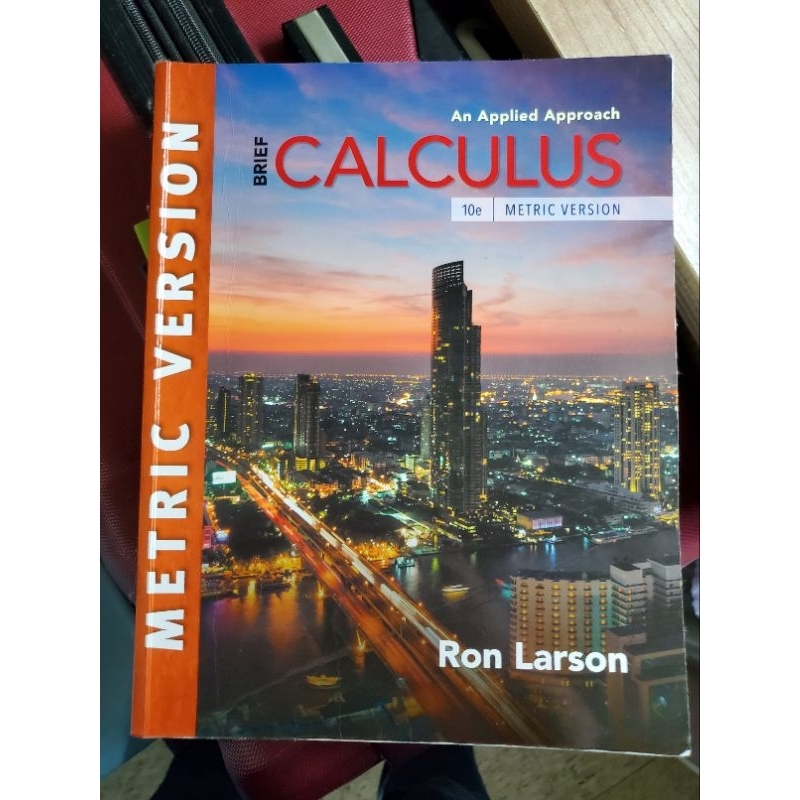 Brief Calculus An Applied Approach 10/E Ron Larson 二手