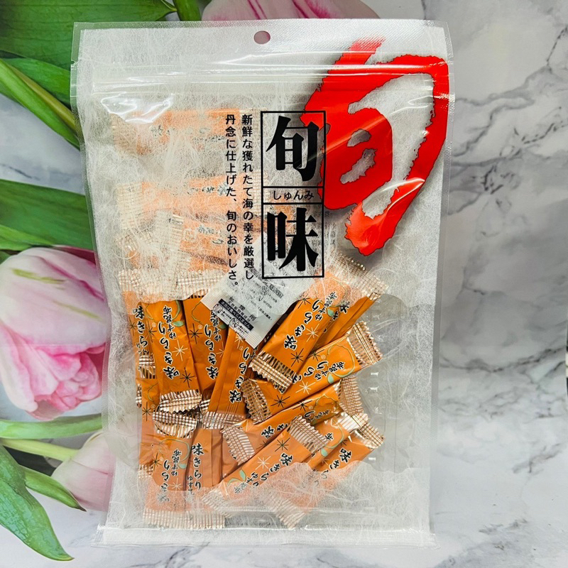 日本 旬味 柚子昆布 原味章魚片 辣味章魚片 芥末鱈魚 黑芝麻鱈魚 多款供選