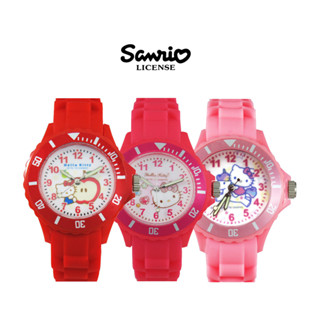【WANgT】SANRIO 三麗鷗 兒童錶 Hello kitty 凱蒂貓 三麗鷗手錶 Kitty手錶 童錶 矽膠錶