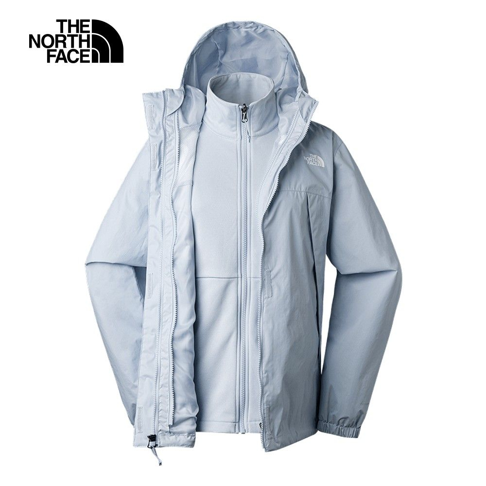 The North Face W ANTORA TRICLIMATE 女 防水透氣連帽三合一外套 NF0A7QW6I0E