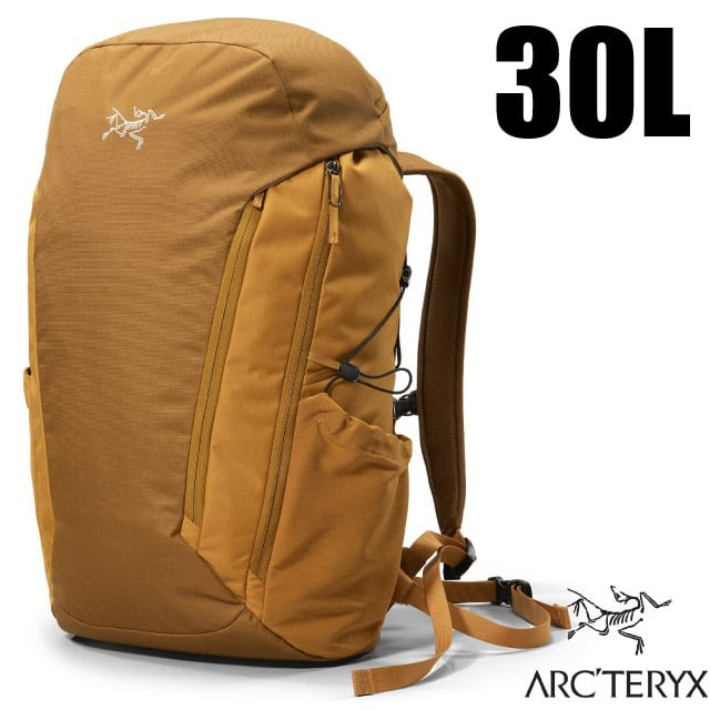 【ARCTERYX 始祖鳥】多功能背包 Mantis 30L 雙肩休閒通勤後背包 電腦背包_遺跡褐/育空褐_30241