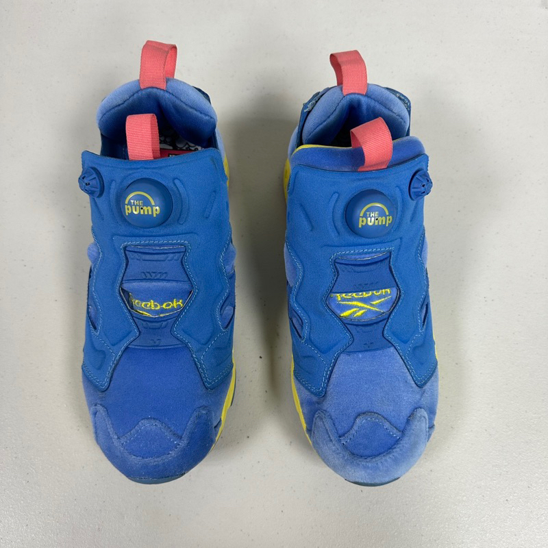 二手出清便宜售✨ BTS BT21 x Reebok instapump fury Tata 聯名鞋 防彈少年團 金泰亨